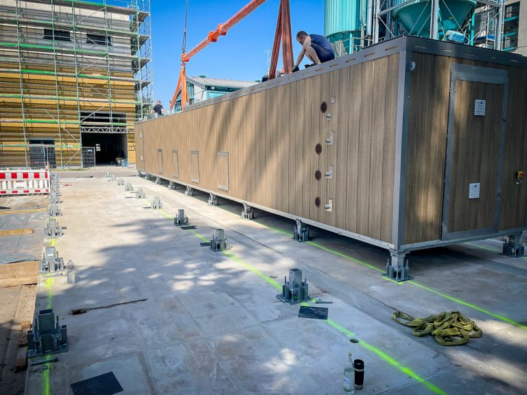 Aufstellung eines SDS-Trockners