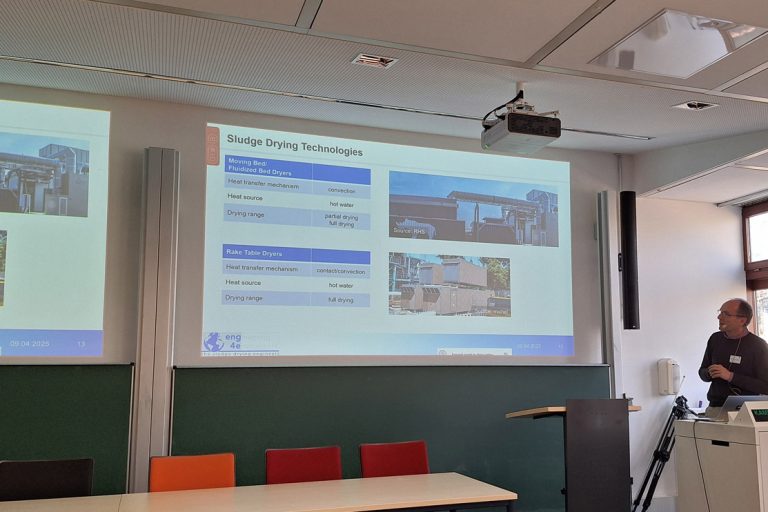 ISWA-Workshop-in-Stuttgart Vortrag beim ISWA-Workshop zur Schlammtrocknung und Phosphorrückgewinnung in Stuttgart