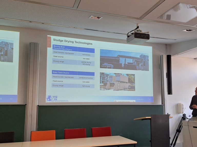 ISWA-Workshop-in-Stuttgart Vortrag beim ISWA-Workshop zur Schlammtrocknung und Phosphorrückgewinnung in Stuttgart